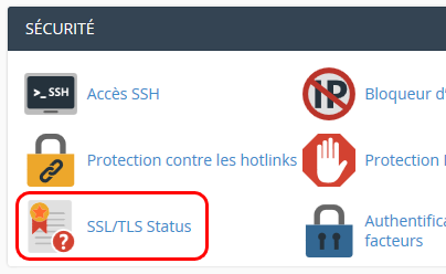 Génération d'un certificat SSL valide