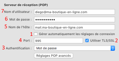 Créer un compte e-mail sous Mac OS X