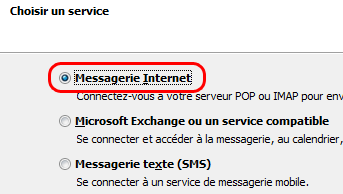 Créer un compte e-mail sous Microsoft Outlook 2010