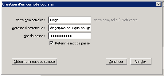 Configurer Thunderbird pour accéder à vos comptes e-mail